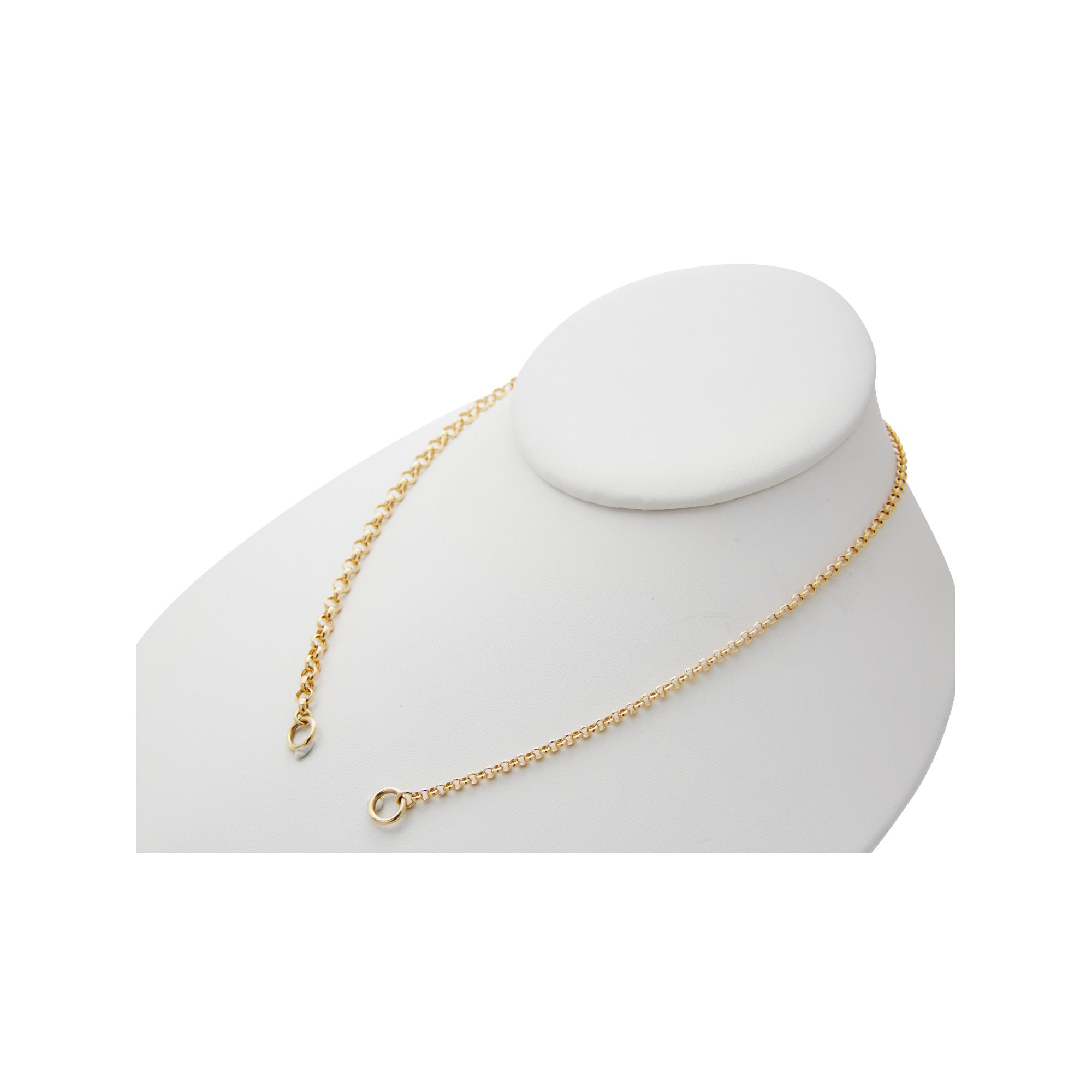 The Belcher 50/50 Chain from Jeuje Fine Jewelry on a white background