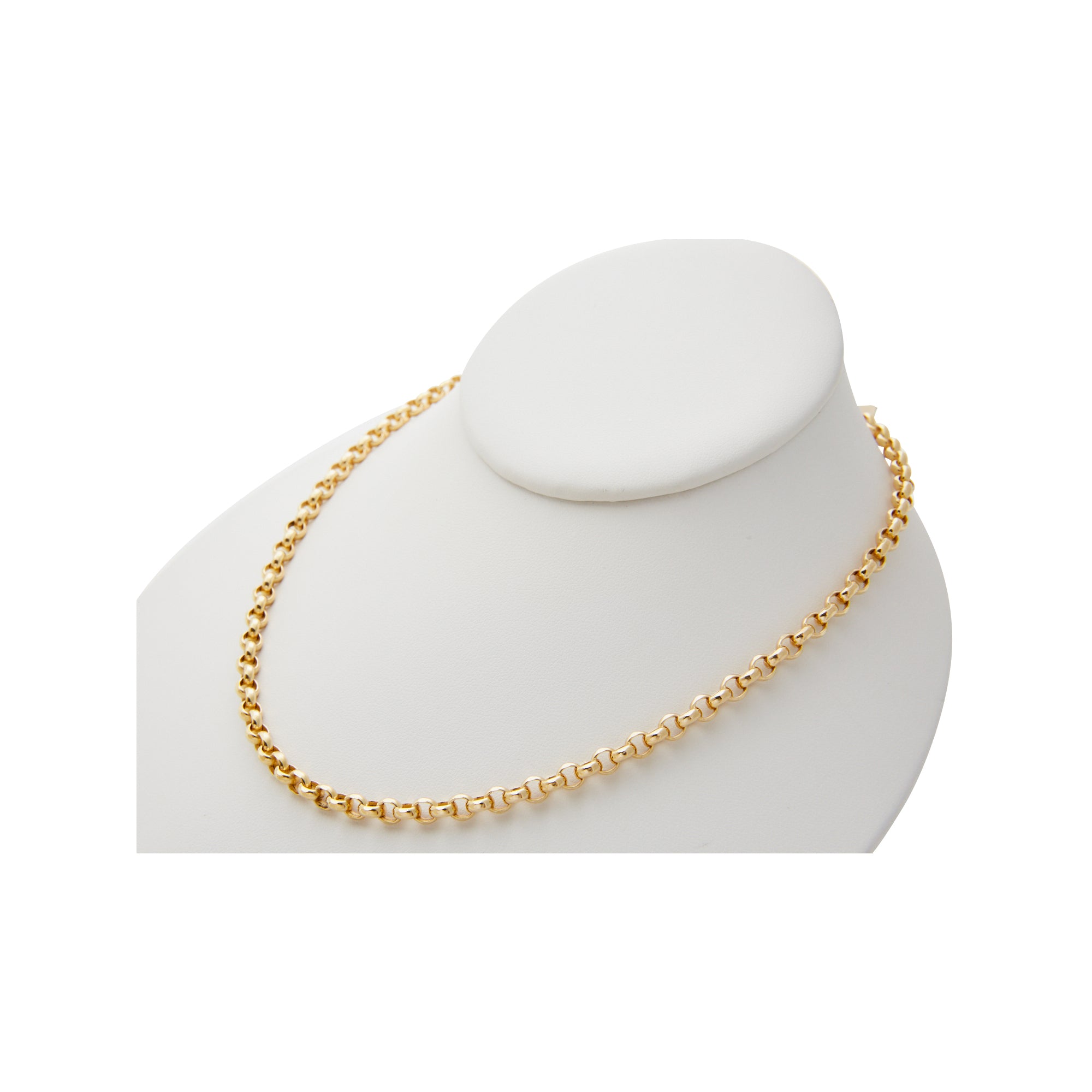 The Belcher Chain from Jeuje Fine Jewelry on a white background