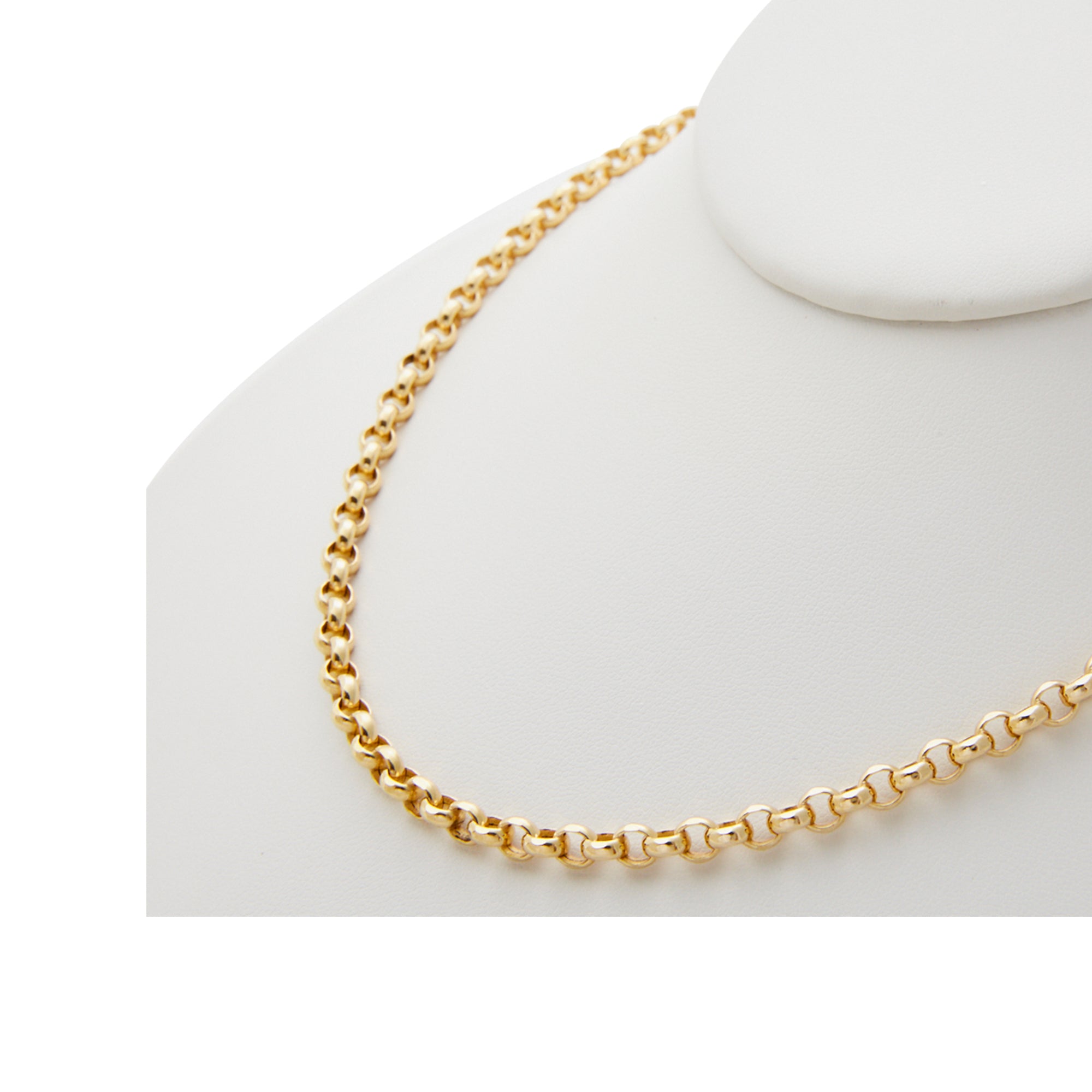 The Belcher Chain from Jeuje Fine Jewelry on a white background