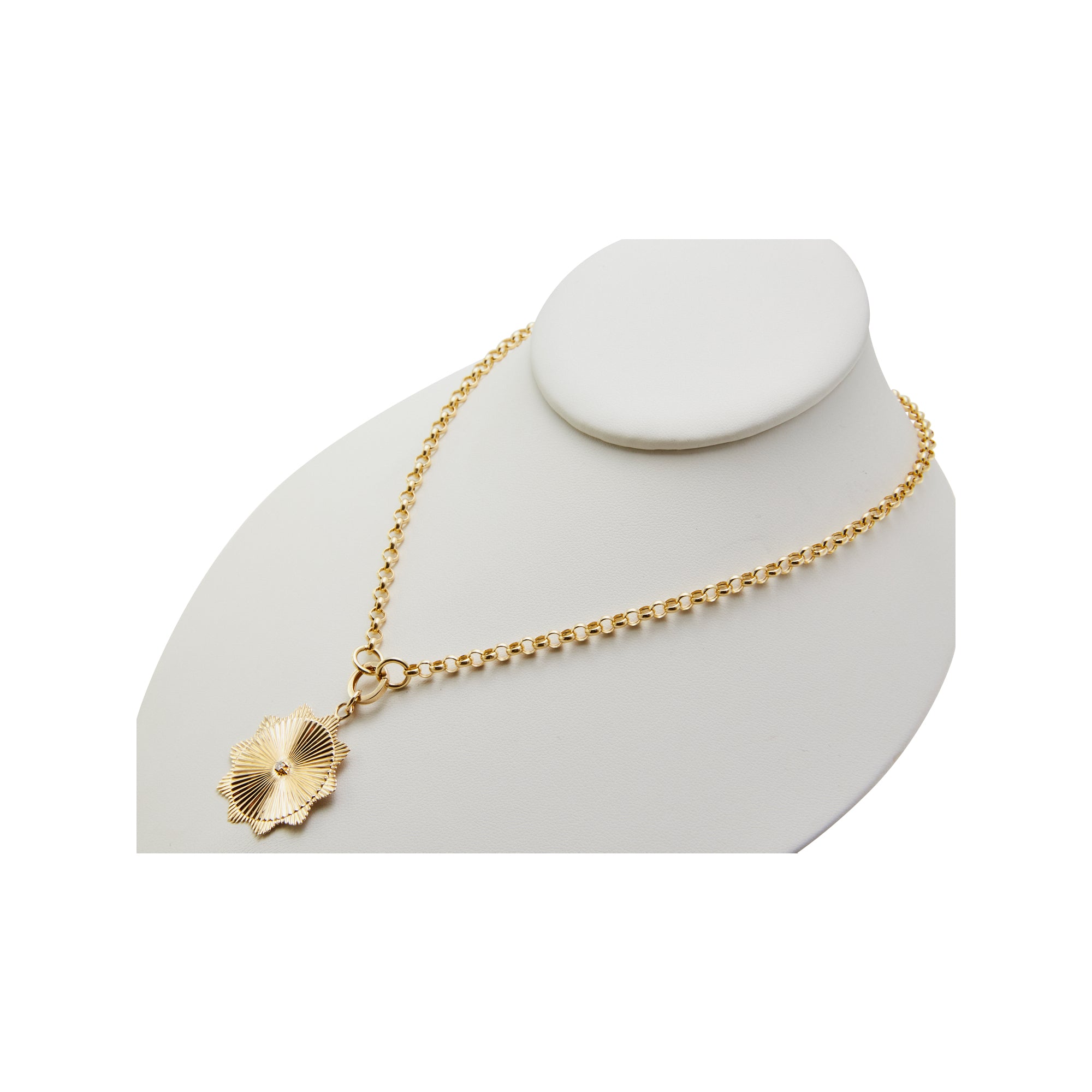 The Belcher Chain Open Ended from Jeuje Fine Jewelry on a white background