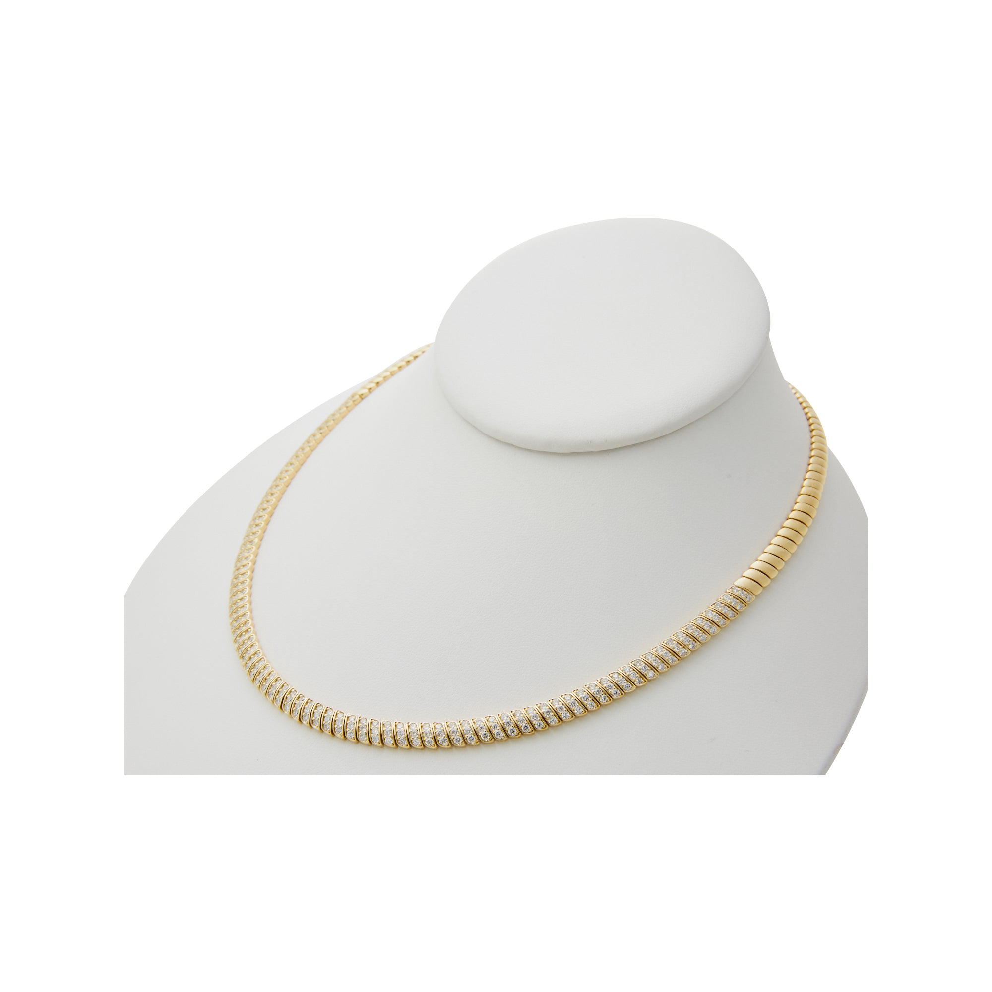 The Diamond Collar from Jeuje Fine Jewelry on a white background