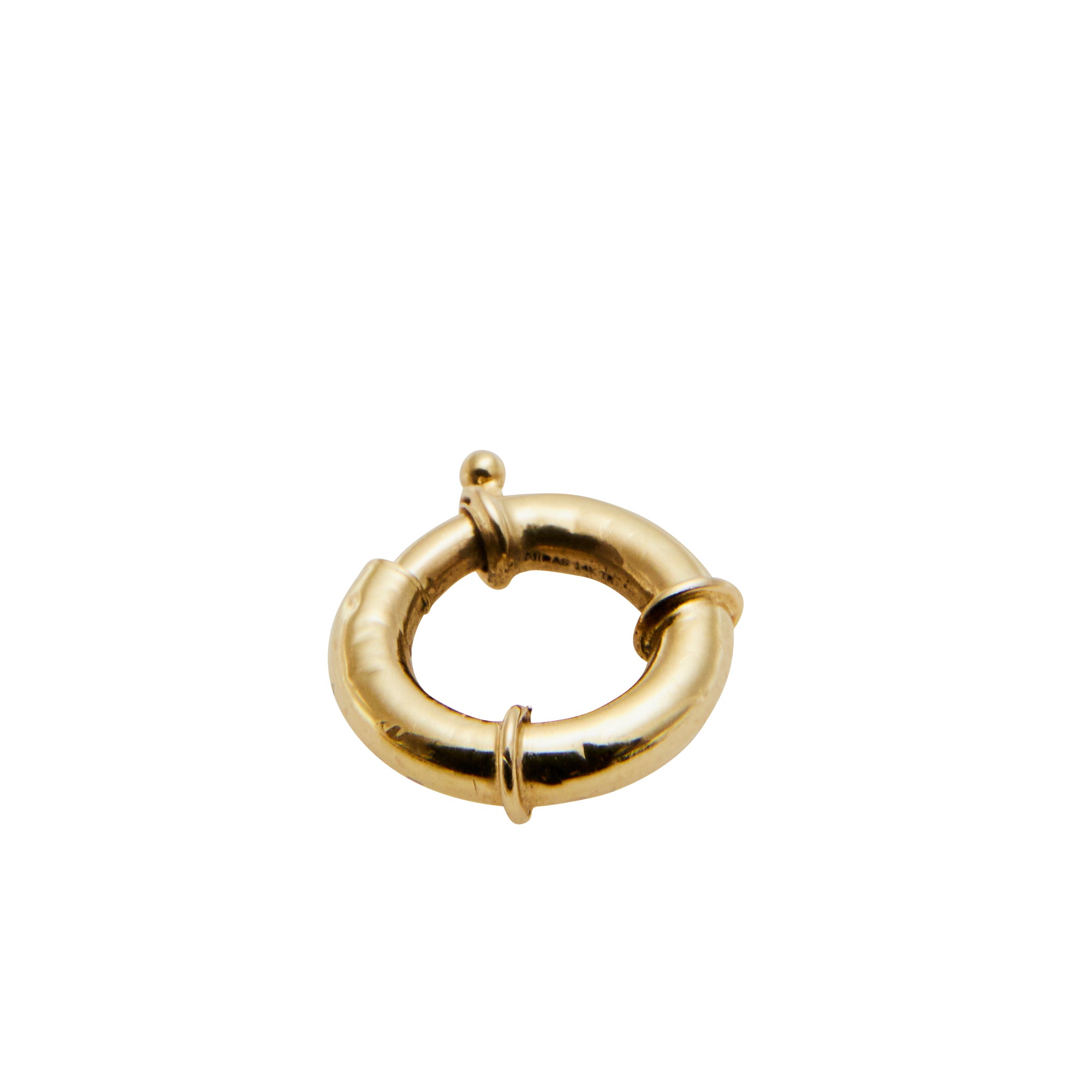 Small toggle enhancer from Jeuje Fine Jewelry on a white background